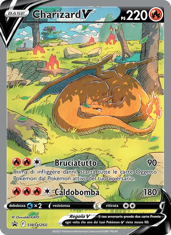 Charizard V SPSC Promo SWSH260/307