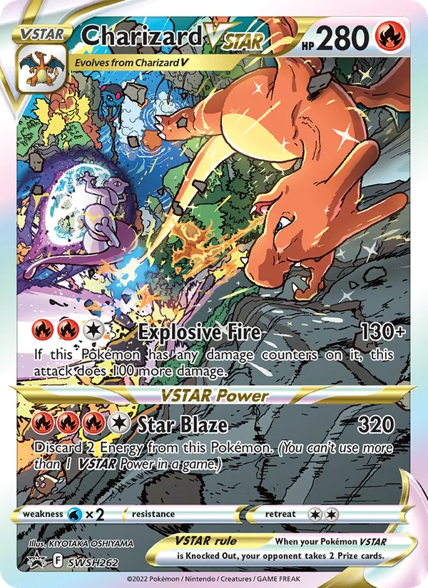 Charizard VSTAR SWSH Black Star Promos SWSH262/307
