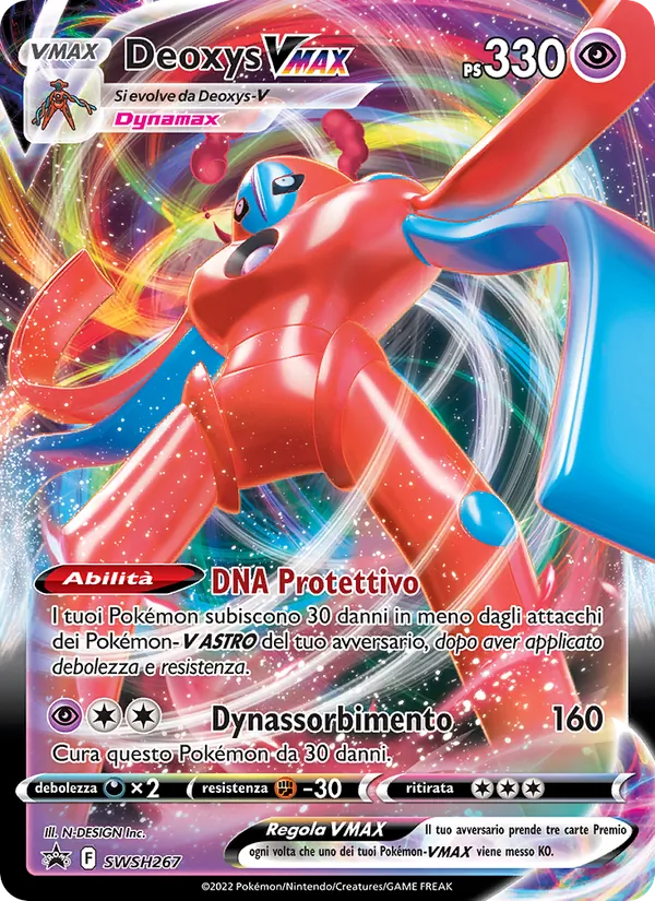 Deoxys VMAX SPSC Promo SWSH267/307