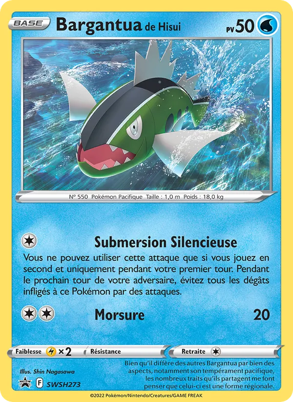Bargantua de Hisui Promo SWSH SWSH273/307