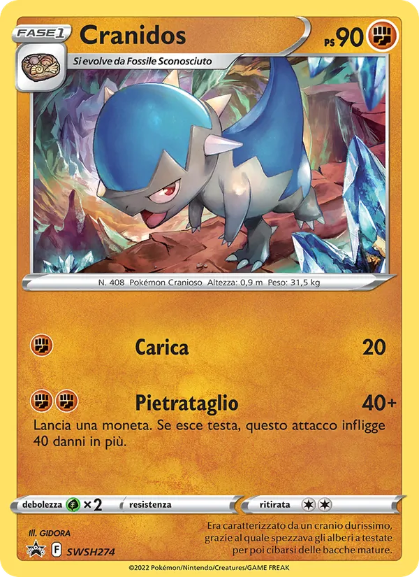 Cranidos SPSC Promo SWSH274/307