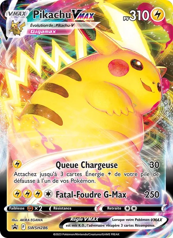 Pikachu VMAX Promo SWSH SWSH286/307