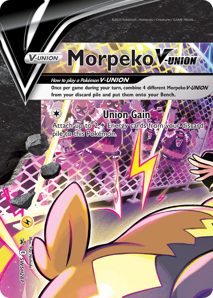 Morpeko V-UNION SCSC Promokarten SWSH287/307