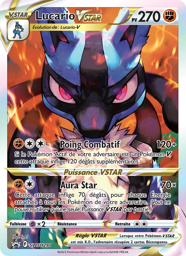 Lucario VSTAR Promo SWSH SWSH291/307
