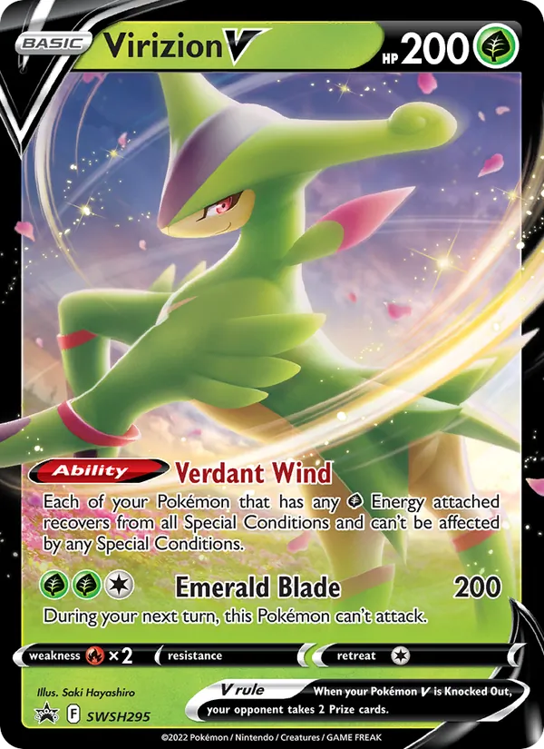 Virizion V ESES Promos SWSH295/307