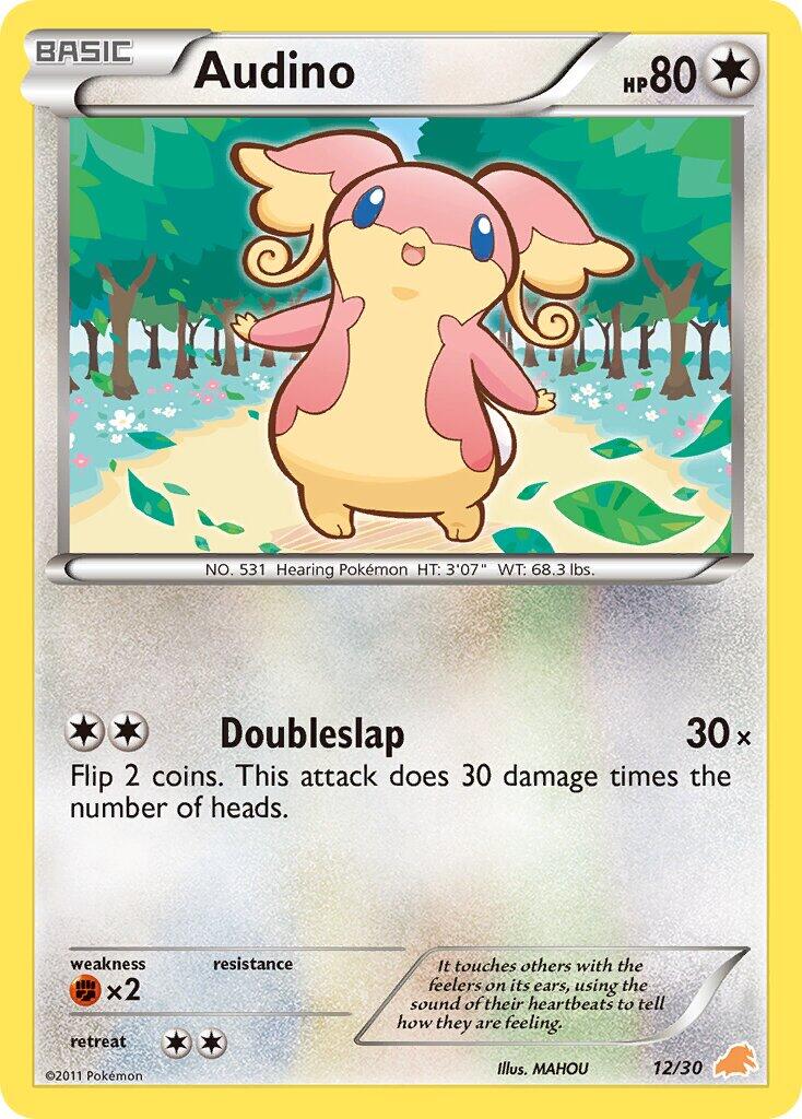 Audino BW trainer Kit (Excadrill) 12/30