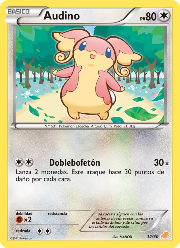 Audino Kit de Entrenador BW (Excadrill) 12/30