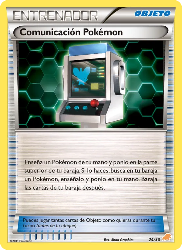 Comunicación Pokémon Kit de Entrenador BW (Excadrill) 24/30