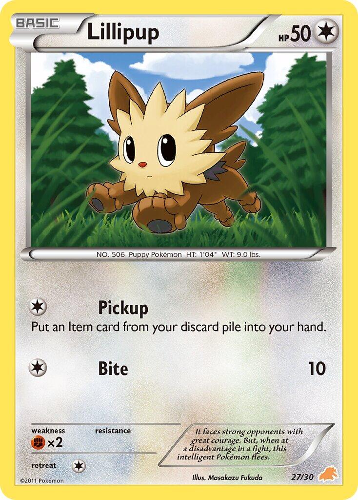 Ponchiot BW Kit du dresseur (Minitaupe) 27/30
