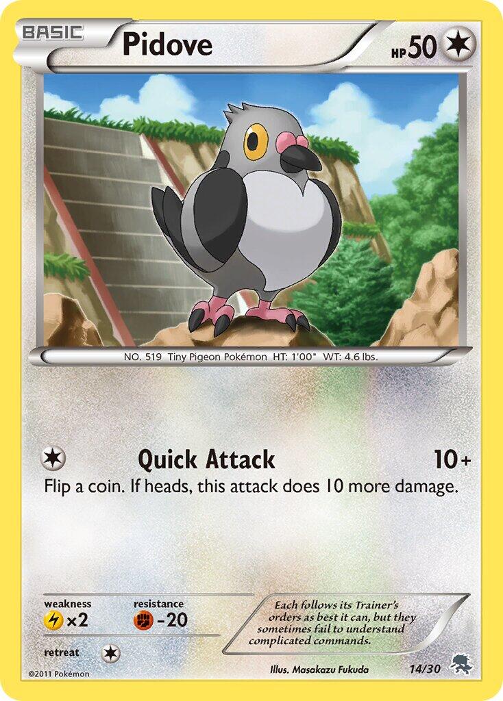 Poichigeon BW Kit du dresseur (Zoroark) 14/30