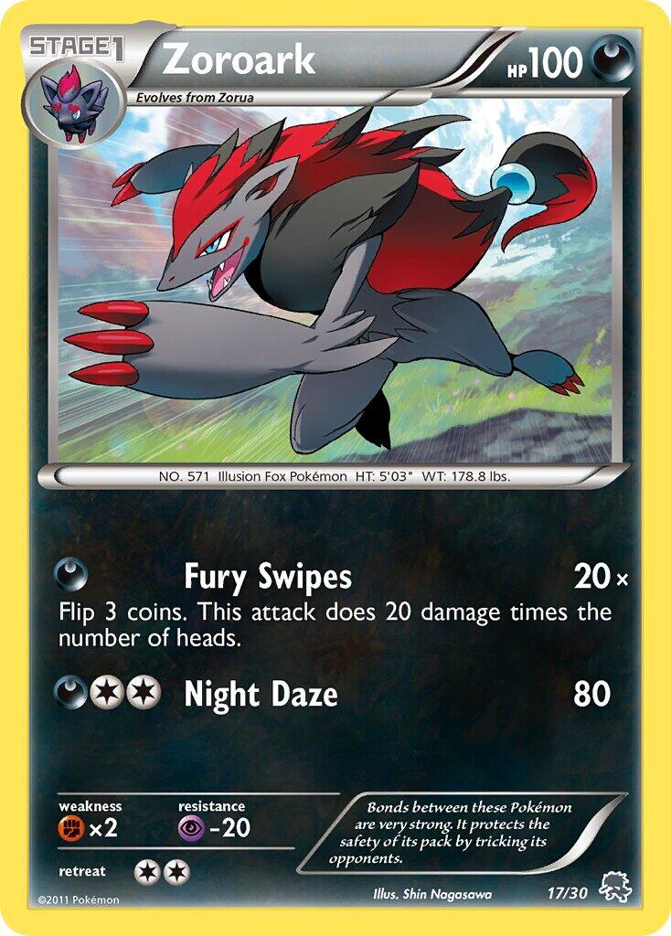 Zoroark BW Kit du dresseur (Zoroark) 17/30