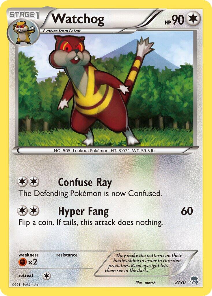 Watchog BW trainer Kit (Zoroark) 2/30