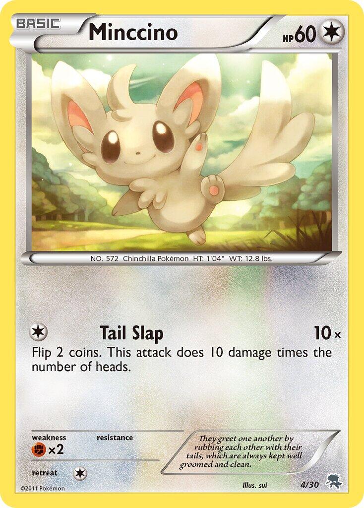 Minccino BW trainer Kit (Zoroark) 4/30