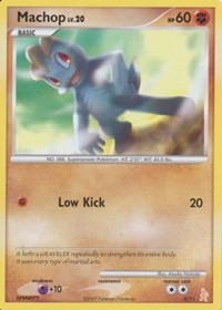 Machop DP trainer Kit (Lucario) 5/11