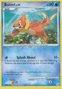 Buizel Diamond & Pearl trainer Kit (Manaphy) 1/12
