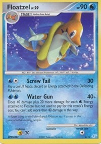 Floatzel Kit de Entrenador Diamante & Perla (Manaphy) 2/12