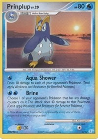 Prinplup DP trainer Kit (Manaphy) 6/12