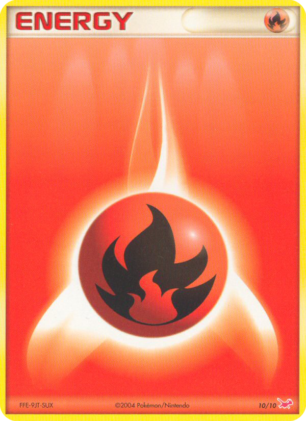 Fire Energy EX trainer Kit (Latias) 10/10