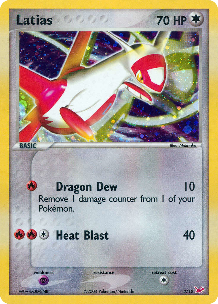 Latias Kit de Entrenador EX (Latias) 4/10