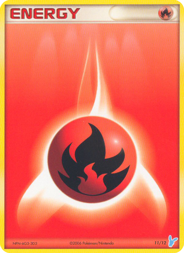 Fire Energy EX trainer Kit 2 (Minun) 11/12