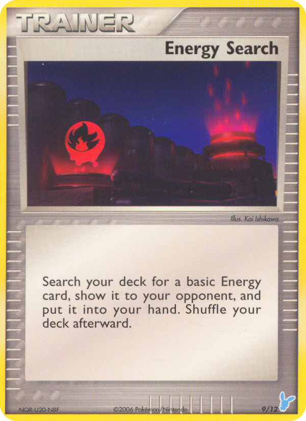 Energy Search EX trainer Kit 2 (Minun) 9/12
