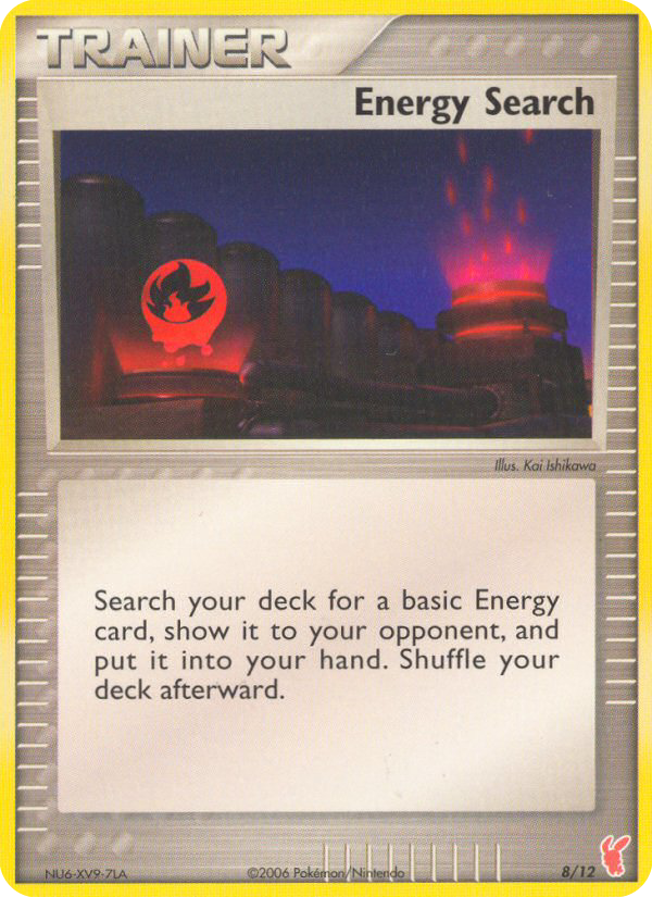 Energy Search EX trainer Kit 2 (Plusle) 8/12