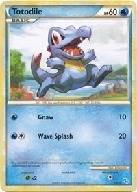 Totodile HS trainer Kit (Gyarados) 1/30