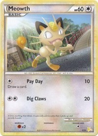 Meowth HS trainer Kit (Raichu) 12/30