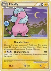 Flaaffy HS trainer Kit (Raichu) 17/30
