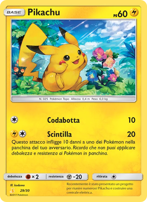 Pikachu Sole e Luna trainer Kit (Alolan Raichu) 29/30