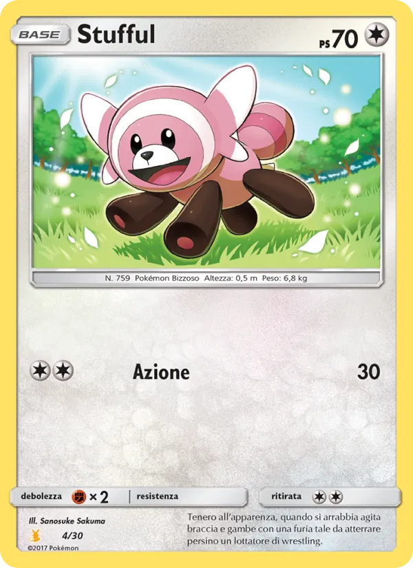 Stufful Sole e Luna trainer Kit (Alolan Raichu) 4/30