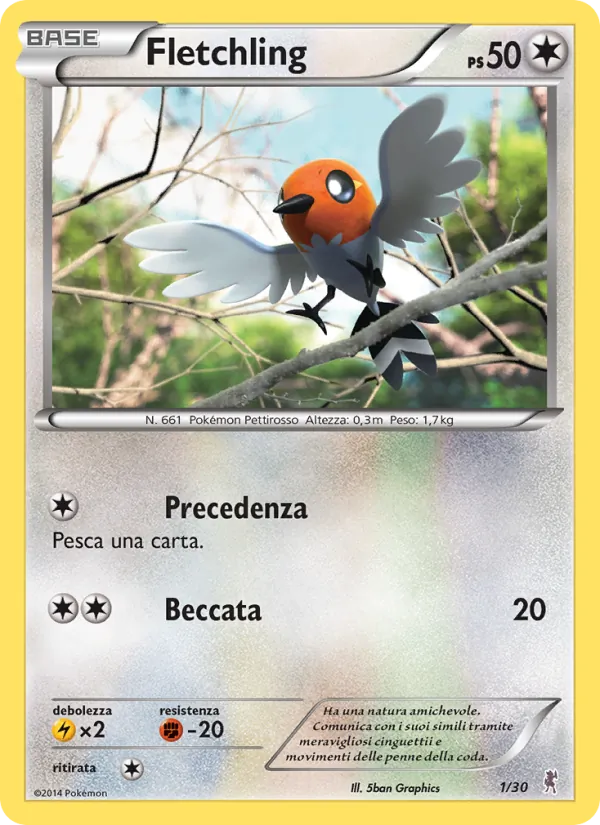 Fletchling XY trainer Kit (Bisharp) 1/30
