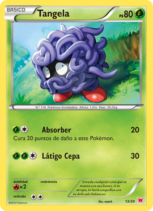 Tangela Kit de Entrenador XY (Latias) 13/30