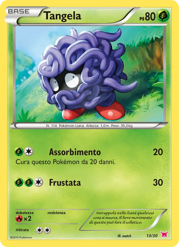Tangela XY trainer Kit (Latias) 13/30