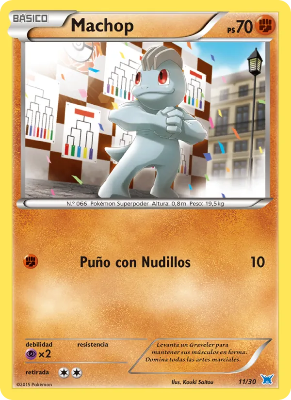 Machop Kit de Entrenador XY (Latios) 11/30