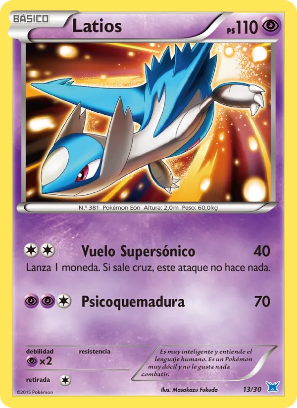 Latios Kit de Entrenador XY (Latios) 13/30