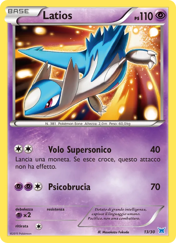 Latios XY trainer Kit (Latios) 13/30