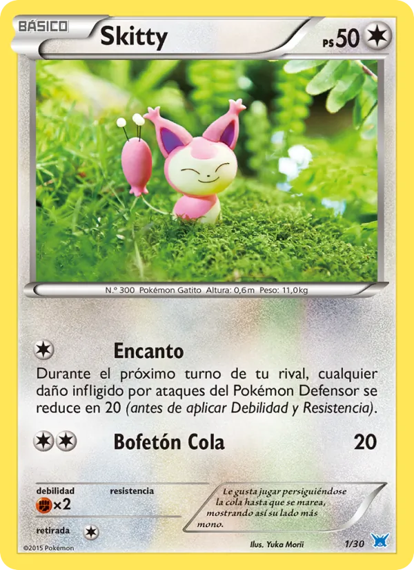 Skitty Kit de Entrenador XY (Latios) 1/30