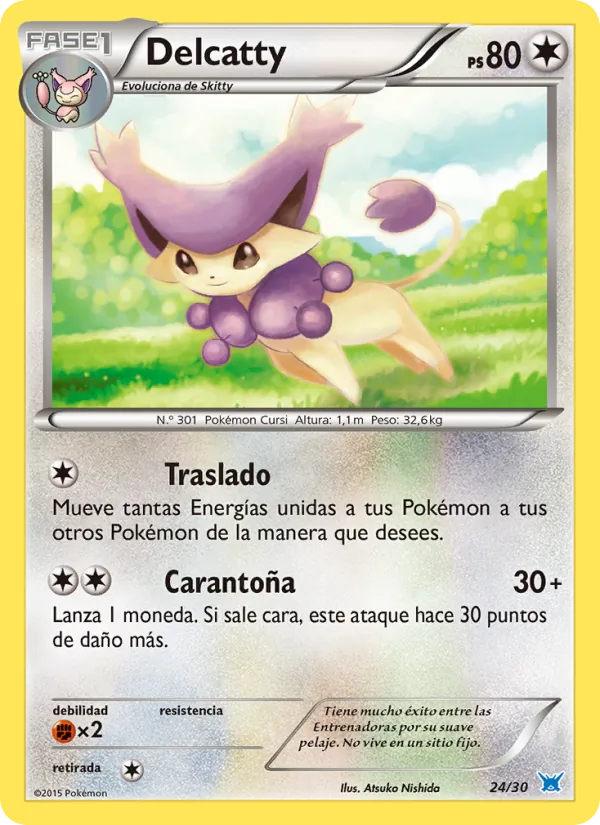 Delcatty Kit de Entrenador XY (Latios) 24/30