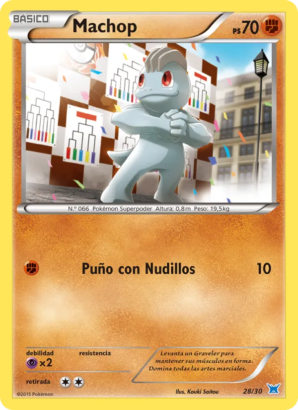 Machop Kit de Entrenador XY (Latios) 28/30