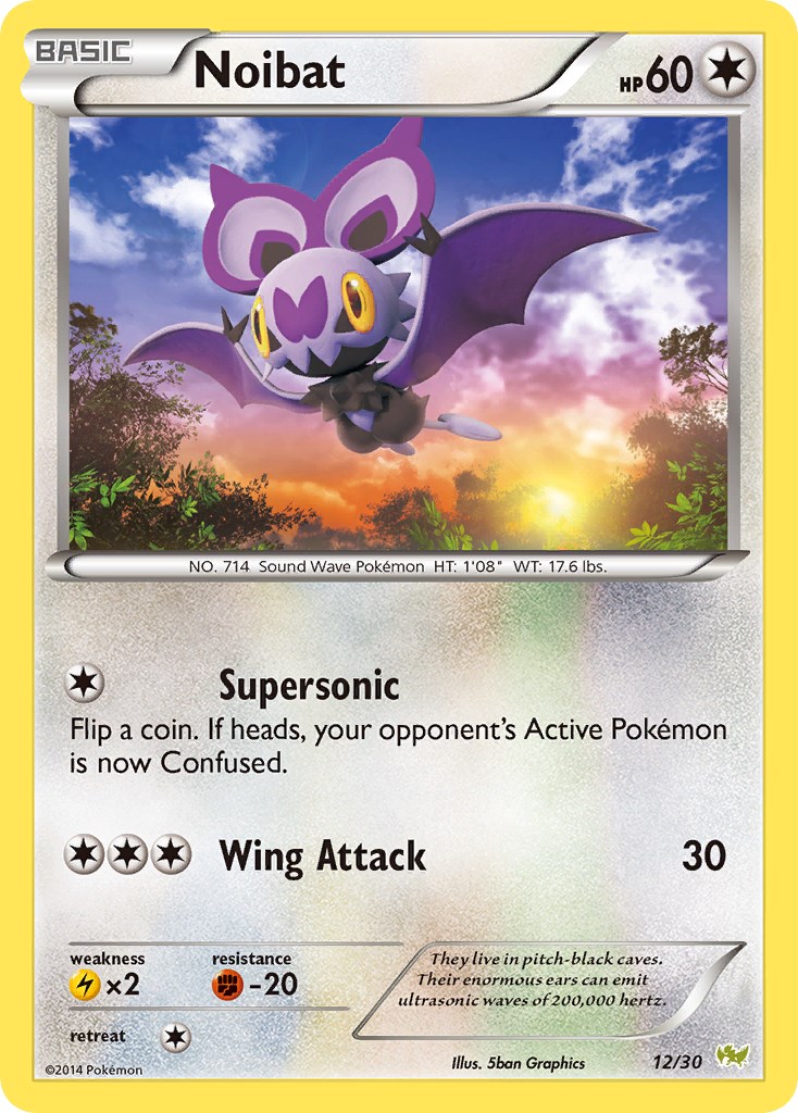 Noibat XY trainer Kit (Noivern) 12/30