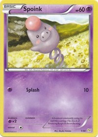 Spoink XY trainer Kit (Noivern) 1/30