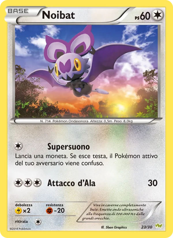 Noibat XY trainer Kit (Noivern) 23/30