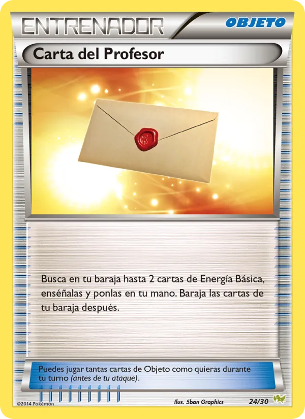 Carta del Profesor Kit de Entrenador XY (Noivern) 24/30