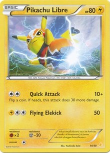 Pikachu Libre XY trainer Kit (Pikachu Libre) 14/30