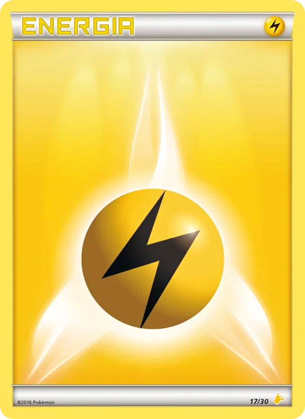Energia Lampo XY trainer Kit (Pikachu Libre) 17/30