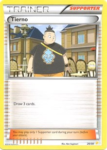 Tierno XY trainer Kit (Pikachu Libre) 20/30