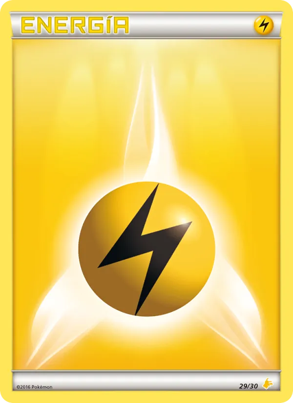 Energía Rayo Kit de Entrenador XY (Pikachu Enmascarada) 29/30