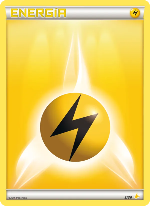 Energía Rayo Kit de Entrenador XY (Pikachu Enmascarada) 3/30