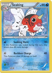 Seaking XY trainer Kit (Suicune) 12/30
